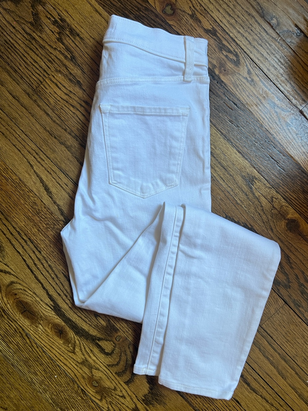 J Brand Bright White Skinny Jeans